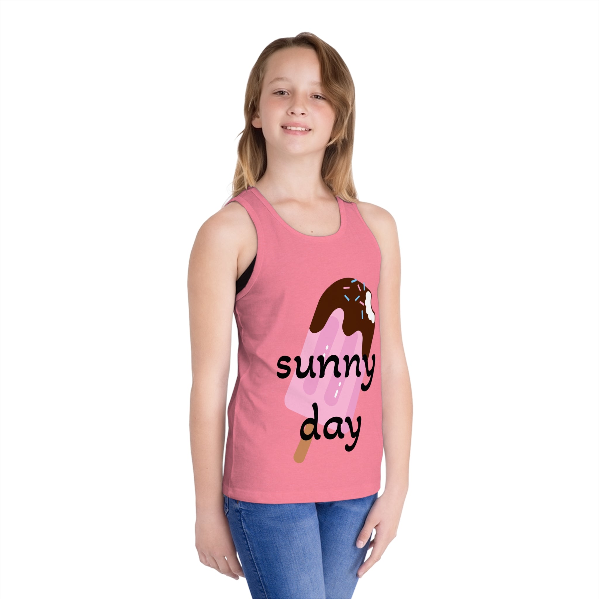 "Sunny Day" Kid's Jersey Tank Top